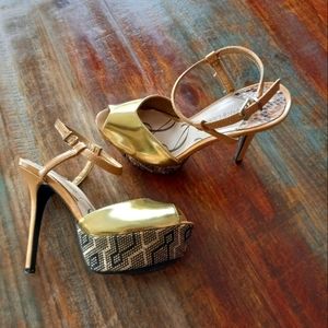 Gold Heels